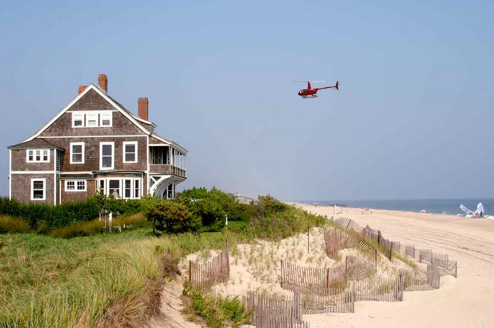 air charter services to the hamptons - helicopter to hamptons